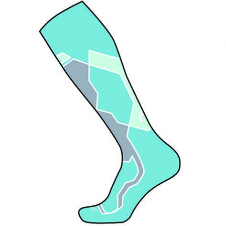 Женские горнолыжные носки MICO